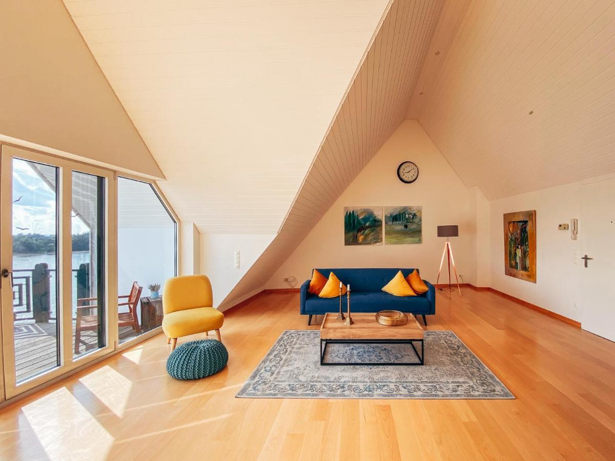 Rheinloft 3 - Grosse Giebelwohnung Mit Dachterrassen An Der Rheinpromenade Emmerich am Rhein Esterno foto