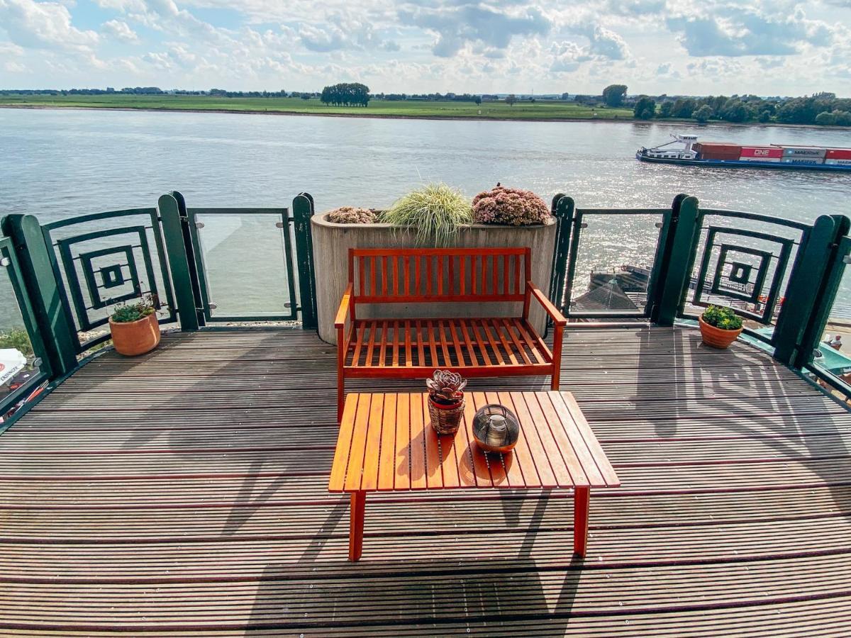 Rheinloft 3 - Grosse Giebelwohnung Mit Dachterrassen An Der Rheinpromenade Emmerich am Rhein Esterno foto