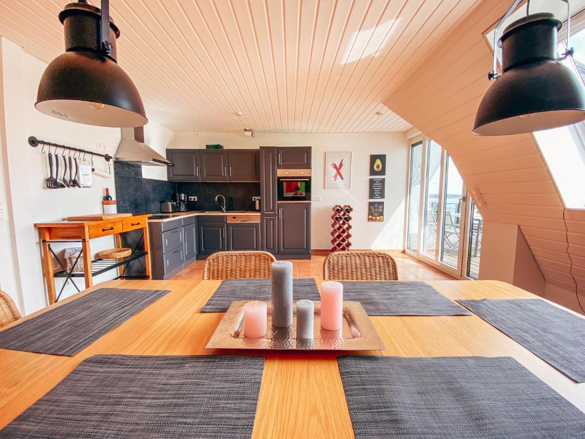 Rheinloft 3 - Grosse Giebelwohnung Mit Dachterrassen An Der Rheinpromenade Emmerich am Rhein Esterno foto